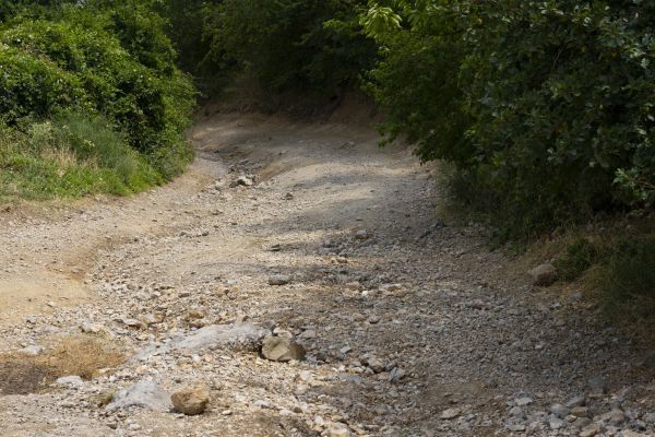Gravel Road Pothole Repair in Longview
