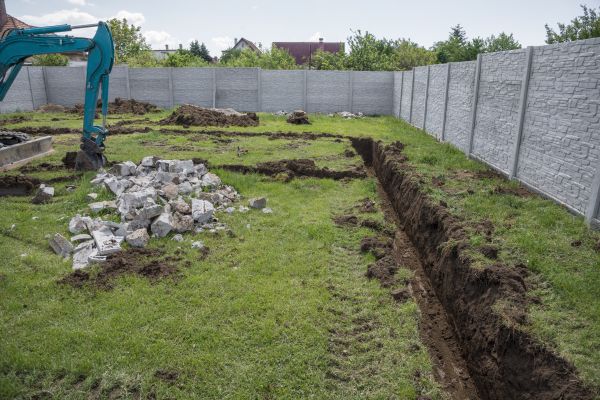 Yard Trenching