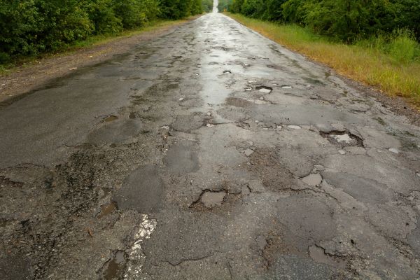 Driveway Erosion Repair in Longview